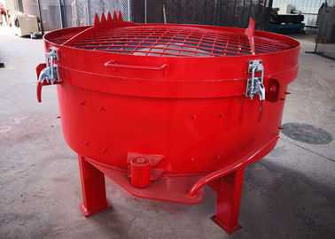 PMC100 Concrete Pan Mixer Short Mixing Time Simple Maintenance