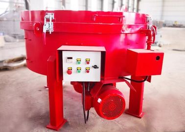 Mt800 Refrakter Pan Mikser 800kgs Giriş Ağırlığı, Kompakt Yapı Kırmızı Renkli